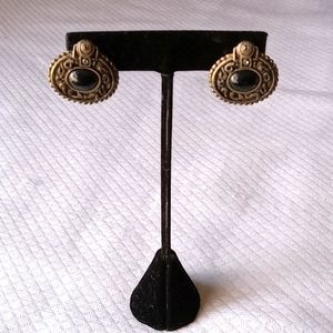 Chico's Antique Brass Post Earrings